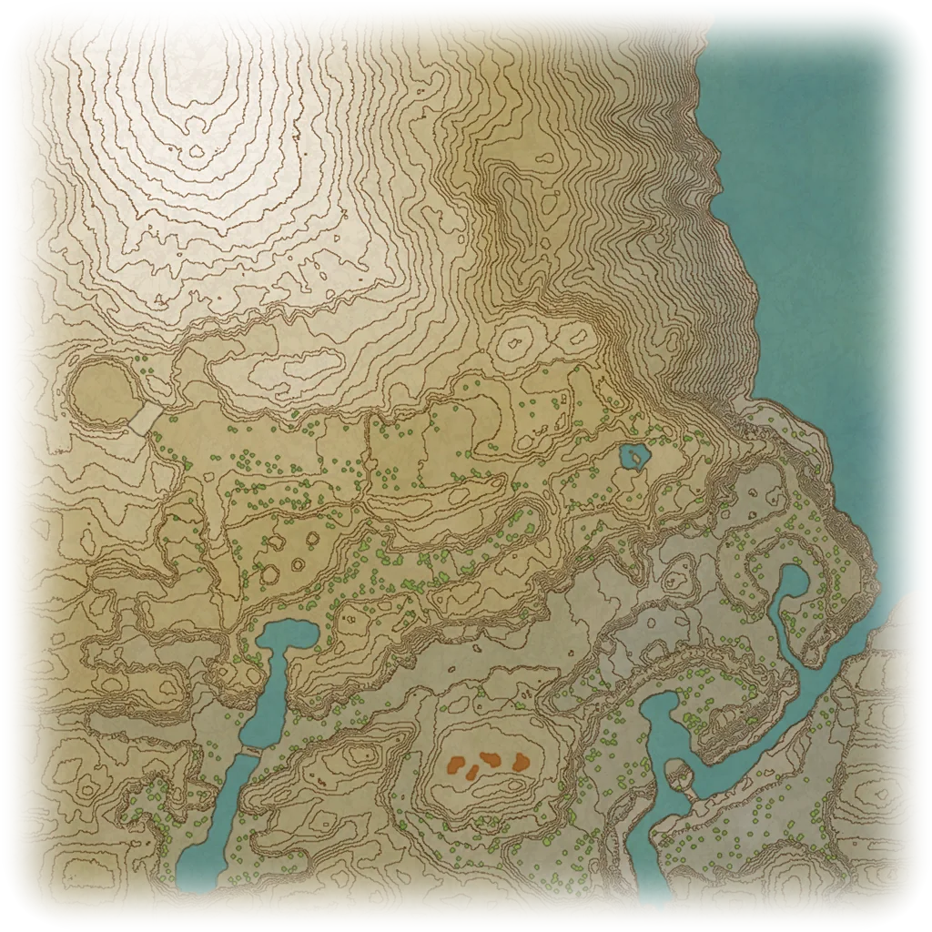Mapa de Coronet Highlands