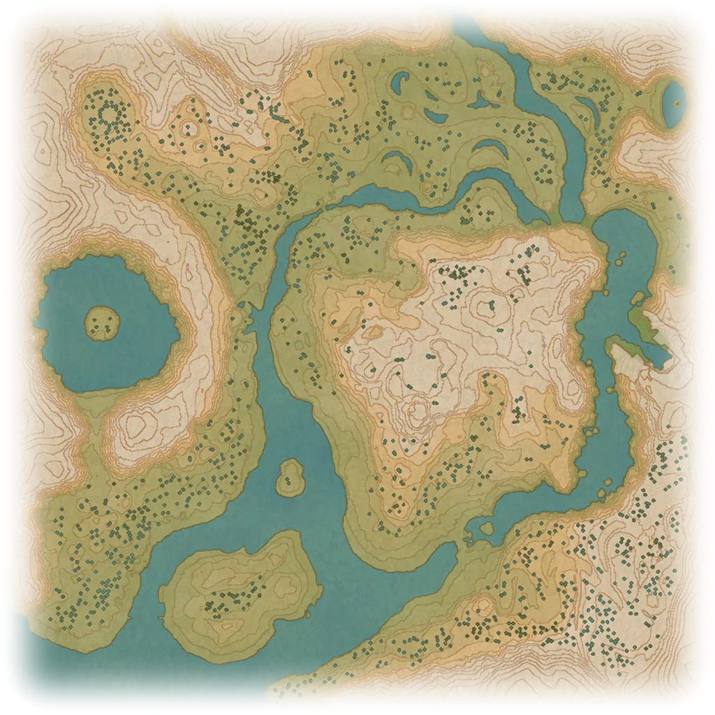 Mapa de Obsidian Fieldlands